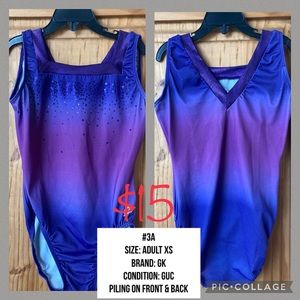 #3A Used Adult X-Small GK Leotard